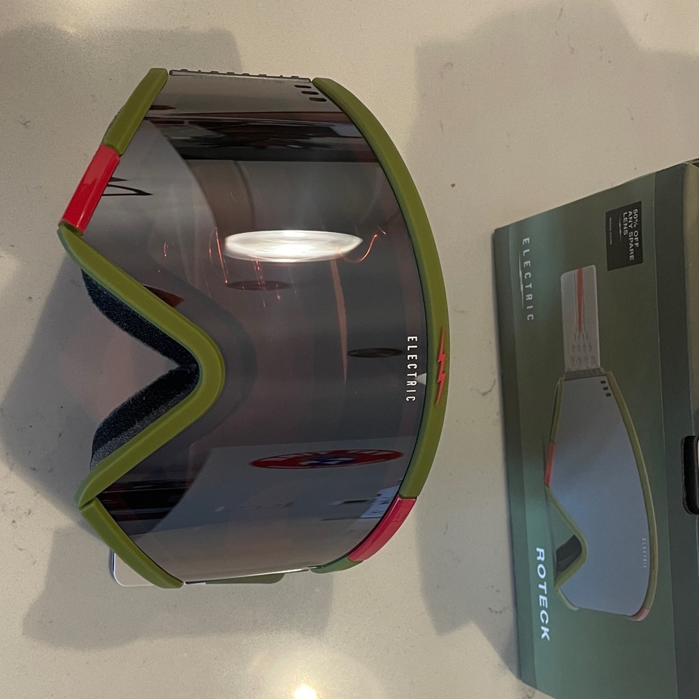 Electric Roteck Matte Evergreen and Silver